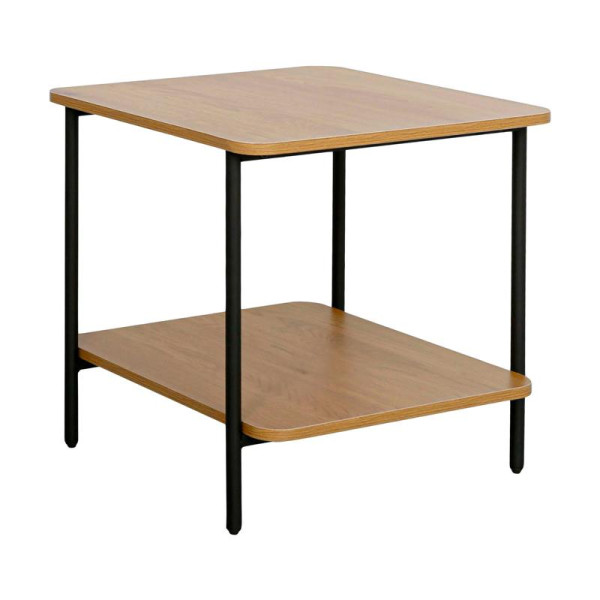ΜΕΤΑΛΛΙΚΟ ΚΟΜΟΔΙΝΟ Fylliana FL2504 BLACK OAK ΧΡΩΜΑ 50x50x50εκ