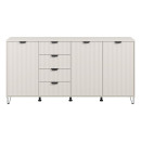 ΚΟΜΟΤΑ-ΜΠΟΥΦΕΣ BREST 4Κ4F CASHMERE-CASHMERE ΜΑΤ ΧΡΩΜΑ 183x40x91εκ