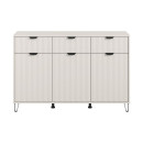 ΚΟΜΟΤΑ-ΜΠΟΥΦΕΣ BREST 3Κ3F CASHMERE-CASHMERE MAT ΧΡΩΜΑ 138x40x90εκ