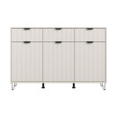 ΚΟΜΟΤΑ-ΜΠΟΥΦΕΣ BREST 3Κ3F CASHMERE-CASHMERE MAT ΧΡΩΜΑ 138x40x90εκ