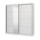 ΝΤΟΥΛΑΠΑ ΜΕ ΚΑΘΡΕΦΤΗ ALBI 205 ΛΕΥΚΟ ΧΡΩΜΑ 205x60x216εκ