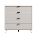 ΚΟΜΟΤΑ-ΣΥΡΤΑΡΙΕΡΑ LUCCA 4F CASHMERE 93x40x90εκ