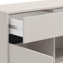 ΚΟΜΟΤΑ-ΜΠΟΥΦΕΣ MARRON 157 3K3F3V CASHMERE/ΜΑΥΡΟ ΜΑΤΤ ΧΡΩΜΑ 157x40x90εκ
