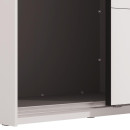 ΝΤΟΥΛΑΠΑ VEYMONT 220 OG h217 ΛΕΥΚΟ ΧΡΩΜΑ 220x61x218εκ