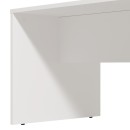 ΤΡΑΠΕΖΑΚΙ ΣΑΛΟΝΙΟΥ BOLTON ΛΕΥΚΟ ΧΡΩΜΑ 90x50x45εκ