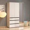 ΝΤΟΥΛΑΠΑ CORBETT 3K3F1O h211 CASHMERE/ΜΑΥΡΟ ΜΑΤ ΧΡΩΜΑ 138x55x211εκ