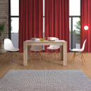 ΤΡΑΠΕΖΙ ΤΡΑΠΕΖΑΡΙΑΣ DOMUS 135 SONOMA OAK-ΛΕΥΚΟ 135x81x75εκ ΤΡΑΠΕΖΙ ΤΡΑΠΕΖΑΡΙΑΣ DOMUS 135 SONOMA OAK-ΛΕΥΚΟ 135x81x75εκ