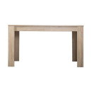 ΤΡΑΠΕΖΙ ΤΡΑΠΕΖΑΡΙΑΣ DOMUS 135 SONOMA OAK-ΛΕΥΚΟ 135x81x75εκ ΤΡΑΠΕΖΙ ΤΡΑΠΕΖΑΡΙΑΣ DOMUS 135 SONOMA OAK-ΛΕΥΚΟ 135x81x75εκ