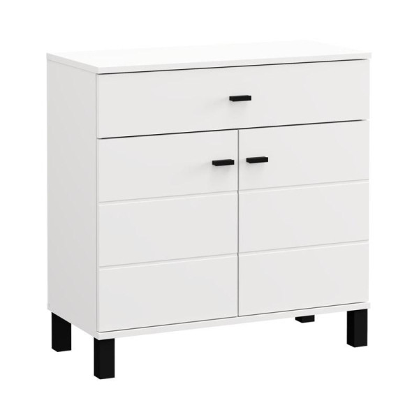 ΚΟΜΟΤΑ-ΜΠΟΥΦΕΣ ALMOND 77 2K1F2V ΛΕΥΚΟ ΧΡΩΜΑ 77x35x78εκ