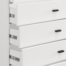 ΣΥΡΤΑΡΙΕΡΑ ALMOND 77 6F ΛΕΥΚΟ ΧΡΩΜΑ 77x35x78εκ