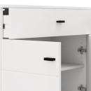 ΚΟΜΟΤΑ-ΜΠΟΥΦΕΣ ALMOND 154 4K2F4V ΛΕΥΚΟ ΧΡΩΜΑ 154x35x78εκ
