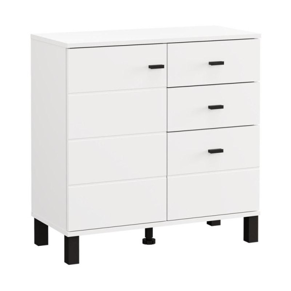 ΚΟΜΟΤΑ-ΜΠΟΥΦΕΣ ALMOND 77 2K3F1V ΛΕΥΚΟ ΧΡΩΜΑ 77x35x78εκ