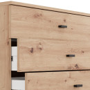 ΣΥΡΤΑΡΙΕΡΑ ALMOND 77 6F ARTISAN OAK ΧΡΩΜΑ 77x35x78εκ