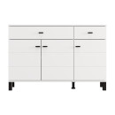 ΚΟΜΟΤΑ-ΜΠΟΥΦΕΣ ALMOND 115 3K2F3V ΛΕΥΚΟ ΧΡΩΜΑ 116x35x78εκ
