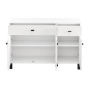 ΚΟΜΟΤΑ-ΜΠΟΥΦΕΣ ALMOND 115 3K2F3V ΛΕΥΚΟ ΧΡΩΜΑ 116x35x78εκ