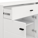 ΚΟΜΟΤΑ-ΜΠΟΥΦΕΣ ALMOND 115 3K2F3V ΛΕΥΚΟ ΧΡΩΜΑ 116x35x78εκ
