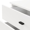 ΣΥΡΤΑΡΙΕΡΑ ALMOND 77 3F ΛΕΥΚΟ ΧΡΩΜΑ 77x35x78εκ