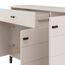 ΚΟΜΟΤΑ-ΜΠΟΥΦΕΣ SALAMIS 115 3K1F3V CASHMERE ΧΡΩΜΑ 116x35x78εκ
