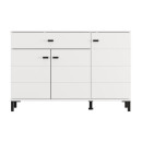 ΚΟΜΟΤΑ-ΜΠΟΥΦΕΣ SALAMIS 115 3K1F3V ΛΕΥΚΟ ΧΡΩΜΑ 116x35x78εκ