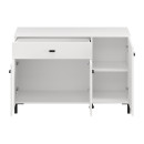 ΚΟΜΟΤΑ-ΜΠΟΥΦΕΣ SALAMIS 115 3K1F3V ΛΕΥΚΟ ΧΡΩΜΑ 116x35x78εκ