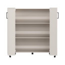 ΠΑΠΟΥΤΣΟΘΗΚΗ ISLAY 91 2K h113 CASHMERE ΧΡΩΜΑ 92x33x113εκ