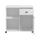 ΚΟΜΟΤΑ CORBY 77 2K ΛΕΥΚΟ ΧΡΩΜΑ 77x35x72εκ