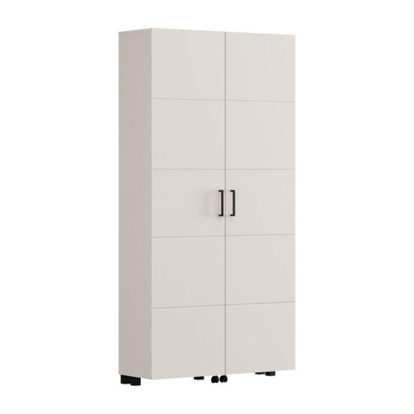 ΠΑΠΟΥΤΣΟΘΗΚΗ ISLAY 91 2K h185 CASHMERE ΧΡΩΜΑ 92x33x185εκ