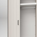 ΝΤΟΥΛΑΠΑ ΜΕ ΚΑΘΡΕΦΤΗ LAMBETH 220 OG h205 CASHMERE-ARTISAN OAK ΧΡΩΜΑ 220x62x205εκ