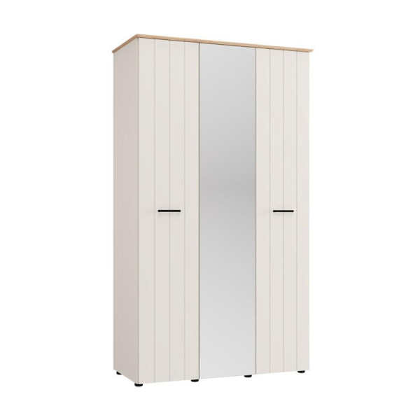 ΝΤΟΥΛΑΠΑ ΜΕ ΚΑΘΡΕΦΤΗ LAMBETH 3K1O h207 CASHMERE-ARTISAN OAK ΧΡΩΜΑ 120x54x208εκ