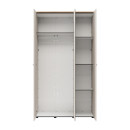 ΝΤΟΥΛΑΠΑ ΜΕ ΚΑΘΡΕΦΤΗ LAMBETH 3K1O h207 CASHMERE-ARTISAN OAK ΧΡΩΜΑ 120x54x208εκ