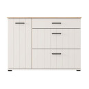 ΚΟΜΟΤΑ-ΣΥΡΤΑΡΙΕΡΑ LAMBETH 117 2K3F1V CASHMERE-ARTISAN OAK ΧΡΩΜΑ 118x41x86εκ