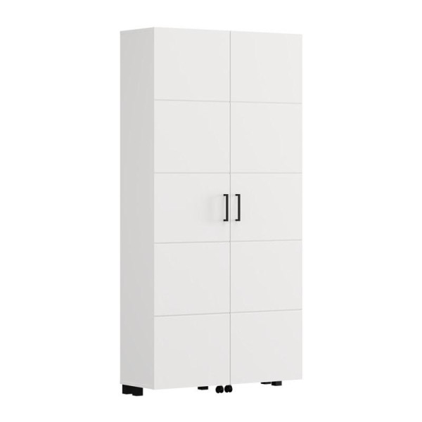 ΠΑΠΟΥΤΣΟΘΗΚΗ ISLAY 91 2K h185 ΛΕΥΚΟ ΧΡΩΜΑ 92x33x185εκ