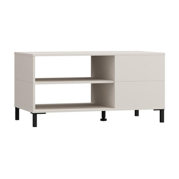 ΤΡΑΠΕΖΑΚΙ ΣΑΛΟΝΙΟΥ MARRON CASHMERE-ΜΑΥΡΟ ΜΑΤ 102x55x52εκ