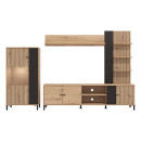 ΚΕΝΤΡΟ ΨΥΧΑΓΩΓΙΑΣ-ΣΥΝΘΕΣΗ AVIGNON ARTISAN OAK-ARTISAN OAK ΜΕ ΜΑΥΡΕΣ ΓΡΑΜΜΕΣ-ΜΑΥΡΟ 263x40x167εκ ΚΕΝΤΡΟ ΨΥΧΑΓΩΓΙΑΣ-ΣΥΝΘΕΣΗ AVIGNON ARTISAN OAK-ARTISAN OAK ΜΕ ΜΑΥΡΕΣ ΓΡΑΜΜΕΣ-ΜΑΥΡΟ 263x40x167εκ