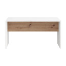ΤΡΑΠΕΖΑΚΙ ΣΑΛΟΝΙΟΥ SEDICO ΛΕΥΚΟ-ΛΕΥΚΟ HIGH GLOSS-ARTISAN OAK 90x50x47εκ
