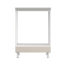 ΝΤΟΥΛΑΠΙ ΚΟΥΖΙΝΑΣ DRINA D60 UR ΛΕΥΚΟ-SAND HIGH GLOSS ΧΡΩΜΑ 60x55x82εκ