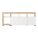 ΕΠΙΠΛΟ ΤΗΛΕΟΡΑΣΗΣ ARGYLL TV 154 3K 1F1V OP ΛΕΥΚΟ ΜΕ ARTISAN OAK ΧΡΩΜΑ 154x40x61εκ