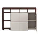 ΚΟΜΟΤΑ-ΜΠΟΥΦΕΣ ARGYLL 154 3K2F1V OP CASHMERE ΜΕ DARK TAILOR OAK ΧΡΩΜΑ 155x40x100εκ