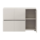 ΚΟΜΟΤΑ-ΜΠΟΥΦΕΣ ARGYLL 115 3K2F1V CASHMERE ΧΡΩΜΑ 116x40x79εκ
