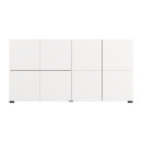 ΚΟΜΟΤΑ-ΜΠΟΥΦΕΣ ARGYLL 154 4K2F2V ΛΕΥΚΟ ΧΡΩΜΑ 155x40x79εκ