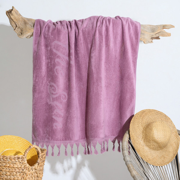 ΠΕΤΣΕΤΑ ΘΑΛΑΣΣΗΣ BEATLES PLUM (86Χ160)