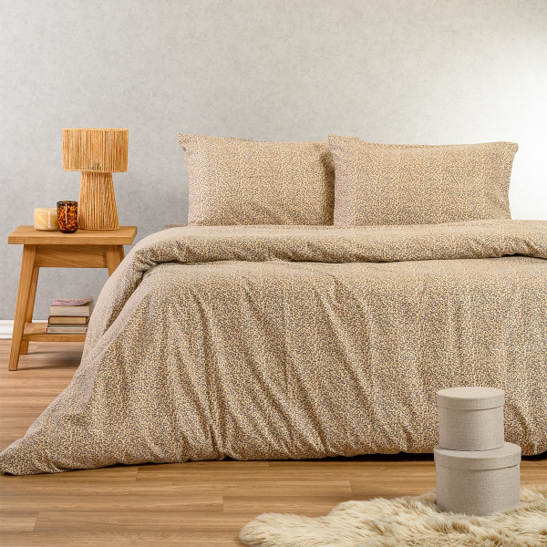 ΣΕΝΤΟΝΙ (ΣΕΤ 3 ΤΕΜ.) 180Χ200+30 KESHIA BEIGE WINTER LINE MINI
