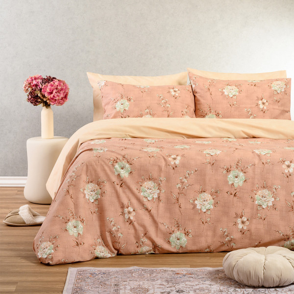 ΣΕΤ ΣΕΝΤΟΝΙΑ ΥΠΕΡΔΙΠΛΑ (Λ) GIANNA ROSE CASUAL LINE (160Χ200+32)