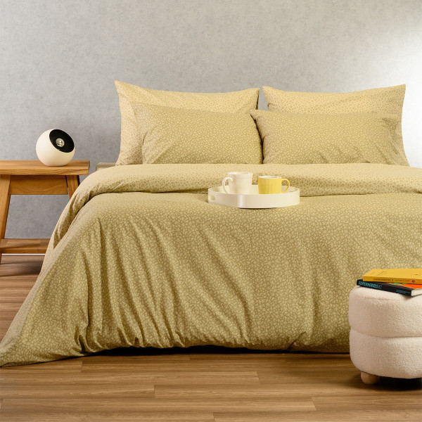 ΠΑΠΛΩΜΑΤΟΘΗΚΗ ΜΟΝΗ SAMUELE OLIVE/BEIGE ULTRA LINE (165X245)
