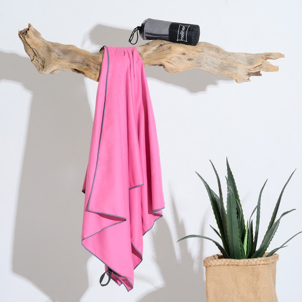 ΠΕΤΣΕΤΑ MICROFIBER GYM FUCHSIA (50Χ90)