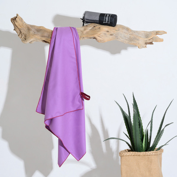 ΠΕΤΣΕΤΑ MICROFIBER GYM PURPLE (80Χ170)