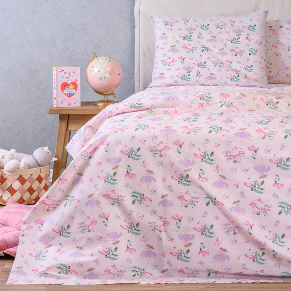 ΣΕΤ ΠΑΠΛΩΜΑΤΟΘΗΚΗ (2 ΤΕΜ.) ΜΟΝΗ FAIRYTALE KIDS LINE (165X245)