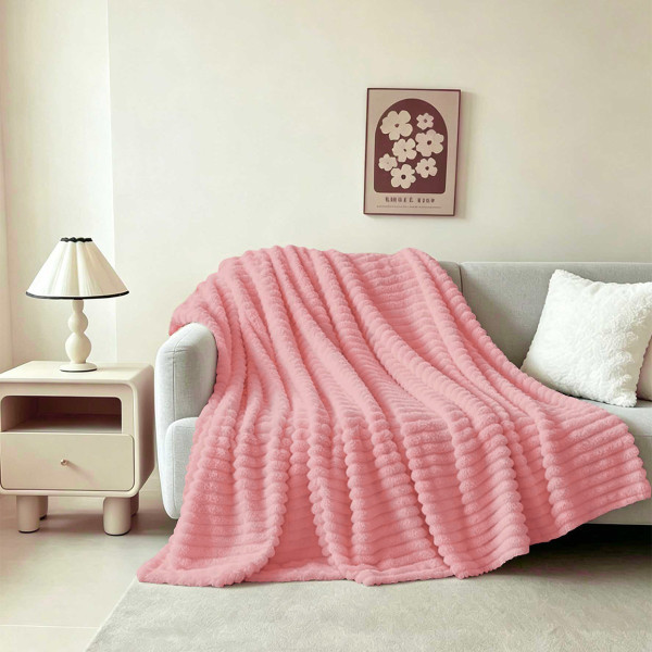 ΓΟΥΝΙΝΗ ΚΟΥΒΕΡΤΑ ΚΑΝΑΠΕ PERSA PINK (100X150)