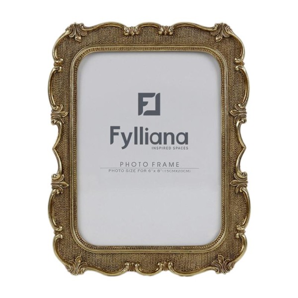 ΚΟΡΝΙΖΑ Fylliana FL0174 15x20 ΧΡΥΣΟ ΧΡΩΜΑ εκ