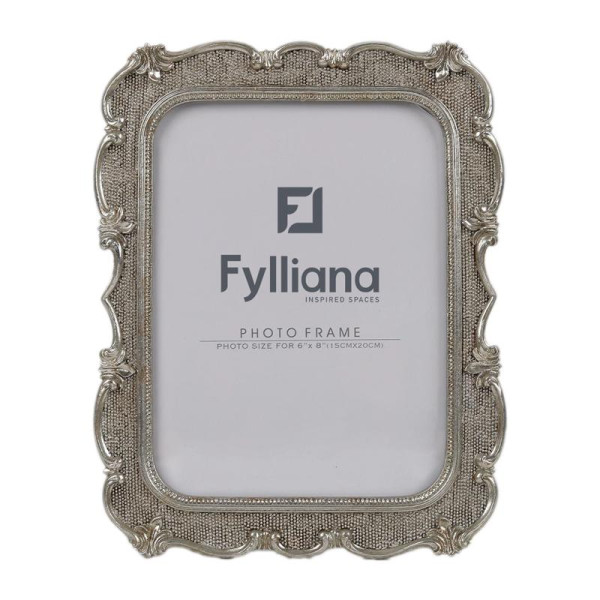 ΚΟΡΝΙΖΑ Fylliana FL0174 15x20 ΑΣΗΜΙ ΧΡΩΜΑ εκ